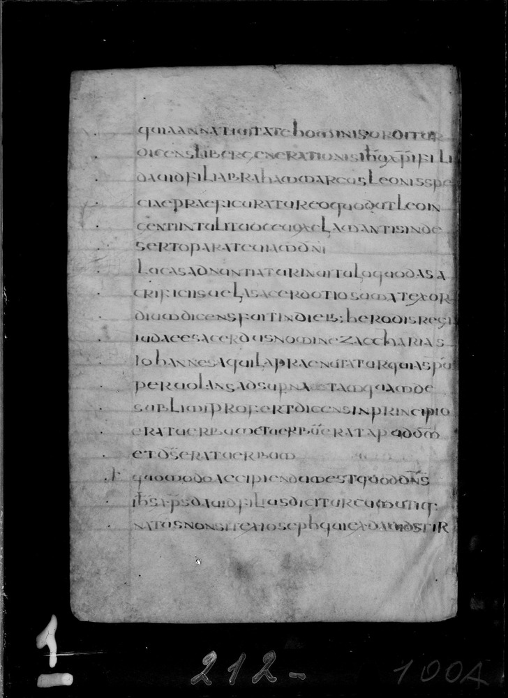 Roma, Biblioteca Nazionale Centrale, Sess. 77
doc_00001_100v
Keywords: BNCR Sess. 77, 8. sec., BNCR