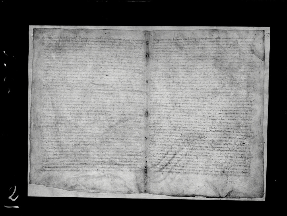 Roma, Biblioteca Nazionale Centrale, Sess. 55
doc_00002_076v_077r
Keywords: BNCR Sess. 55, 6. sec., BNCR