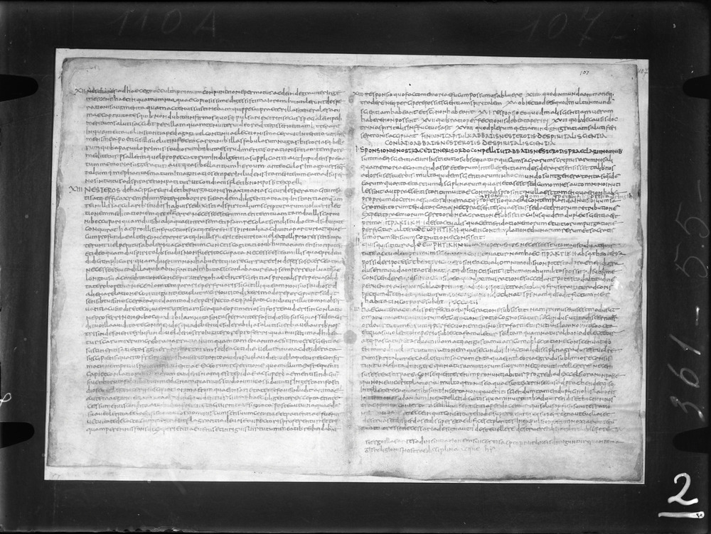 Roma, Biblioteca Nazionale Centrale, Sess. 55
doc_00002_107r_110v
Keywords: BNCR Sess. 55, 6. sec., BNCR