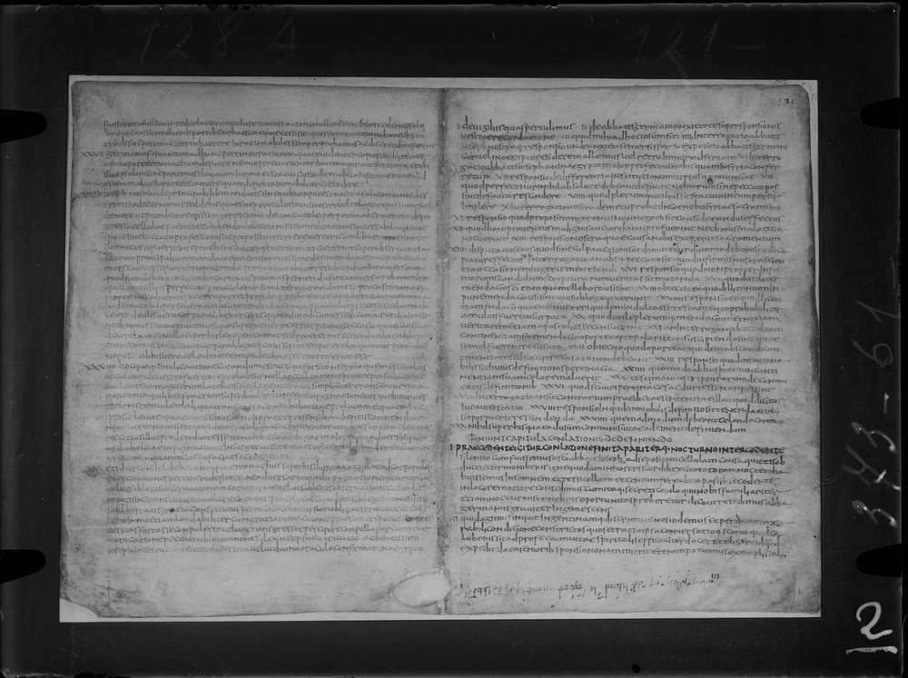 Roma, Biblioteca Nazionale Centrale, Sess. 55
doc_00002_121r_128v
Keywords: BNCR Sess. 55, 6. sec., BNCR