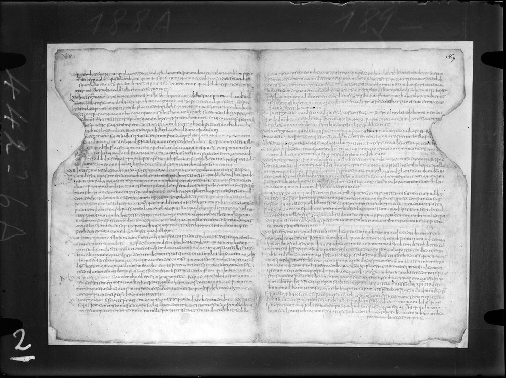 Roma, Biblioteca Nazionale Centrale, Sess. 55
doc_00002_188v_189r
Keywords: BNCR Sess. 55, 6. sec., BNCR