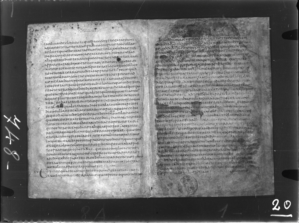 Roma, Biblioteca Nazionale Centrale, Sess. 13
doc_00020_001r_008v
Keywords: BNCR Sess. 13, 6. sec., BNCR