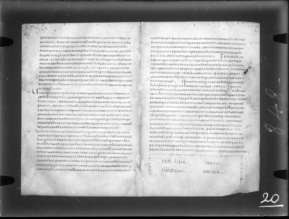 Roma, Biblioteca Nazionale Centrale, Sess. 13
doc_00020_097r_100v
Keywords: BNCR Sess. 13, 6. sec., BNCR