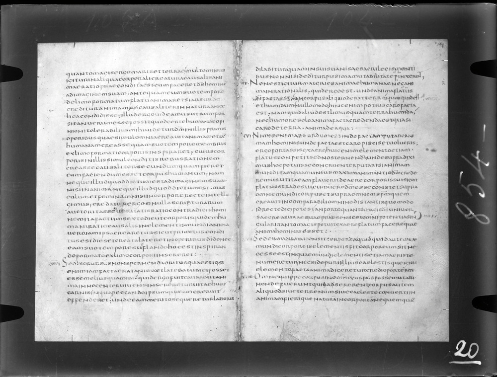 Roma, Biblioteca Nazionale Centrale, Sess. 13
doc_00020_104r_109v
Keywords: BNCR Sess. 13, 6. sec., BNCR