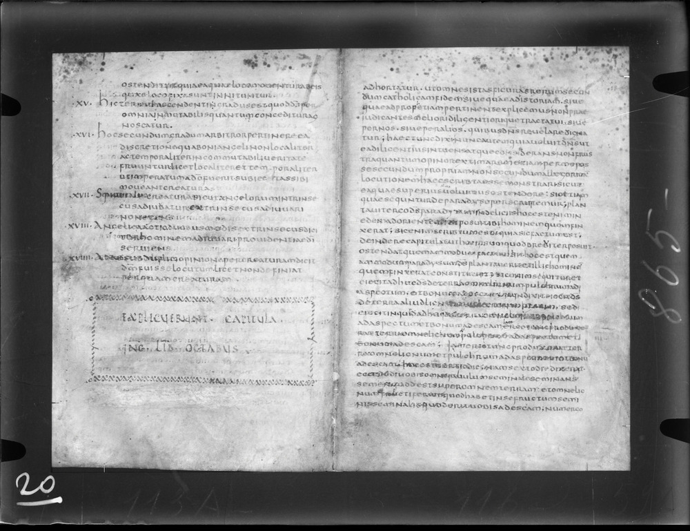 Roma, Biblioteca Nazionale Centrale, Sess. 13
doc_00020_113v_116r
Keywords: BNCR Sess. 13, 6. sec., BNCR