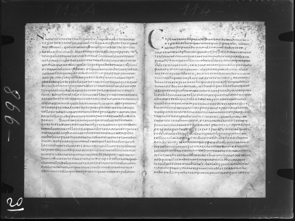 Roma, Biblioteca Nazionale Centrale, Sess. 13
doc_00020_114r_115v
Keywords: BNCR Sess. 13, 6. sec., BNCR