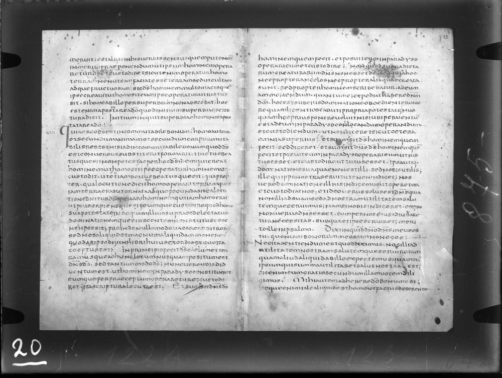 Roma, Biblioteca Nazionale Centrale, Sess. 13
doc_00020_122v_123r
Keywords: BNCR Sess. 13, 6. sec., BNCR