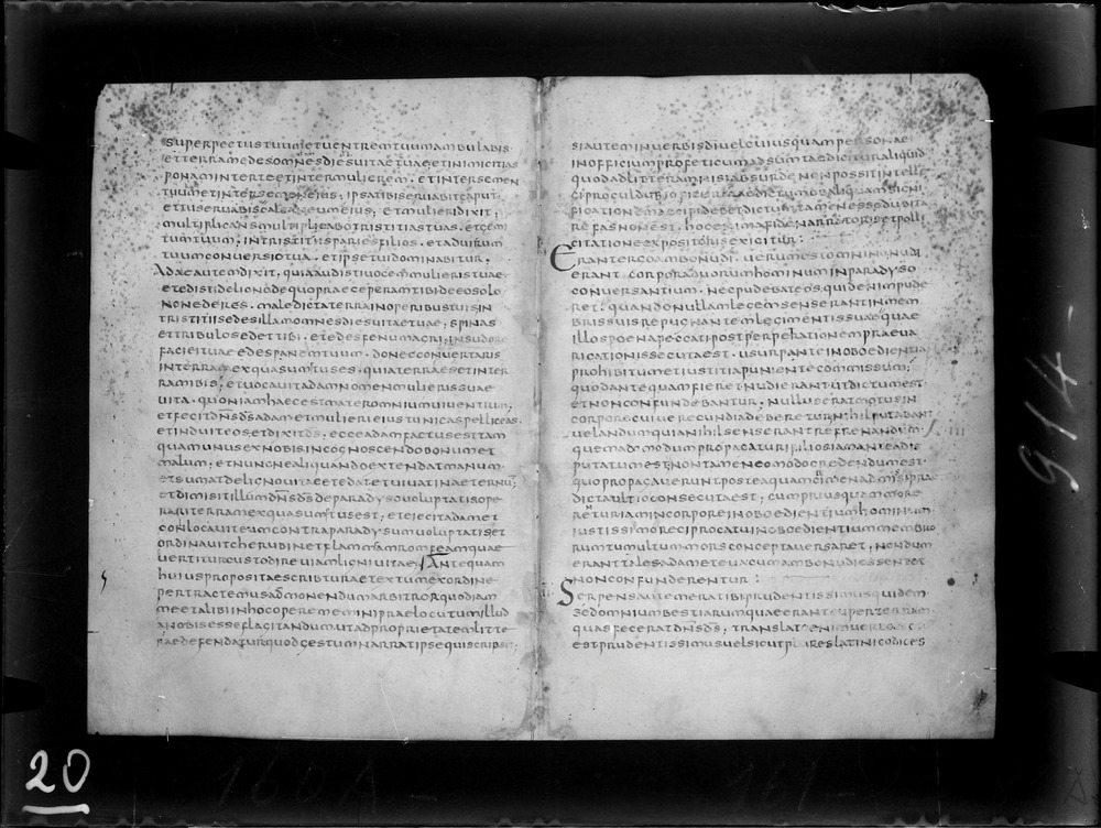 Roma, Biblioteca Nazionale Centrale, Sess. 13
doc_00020_160v_161r
Keywords: BNCR Sess. 13, 6. sec., BNCR