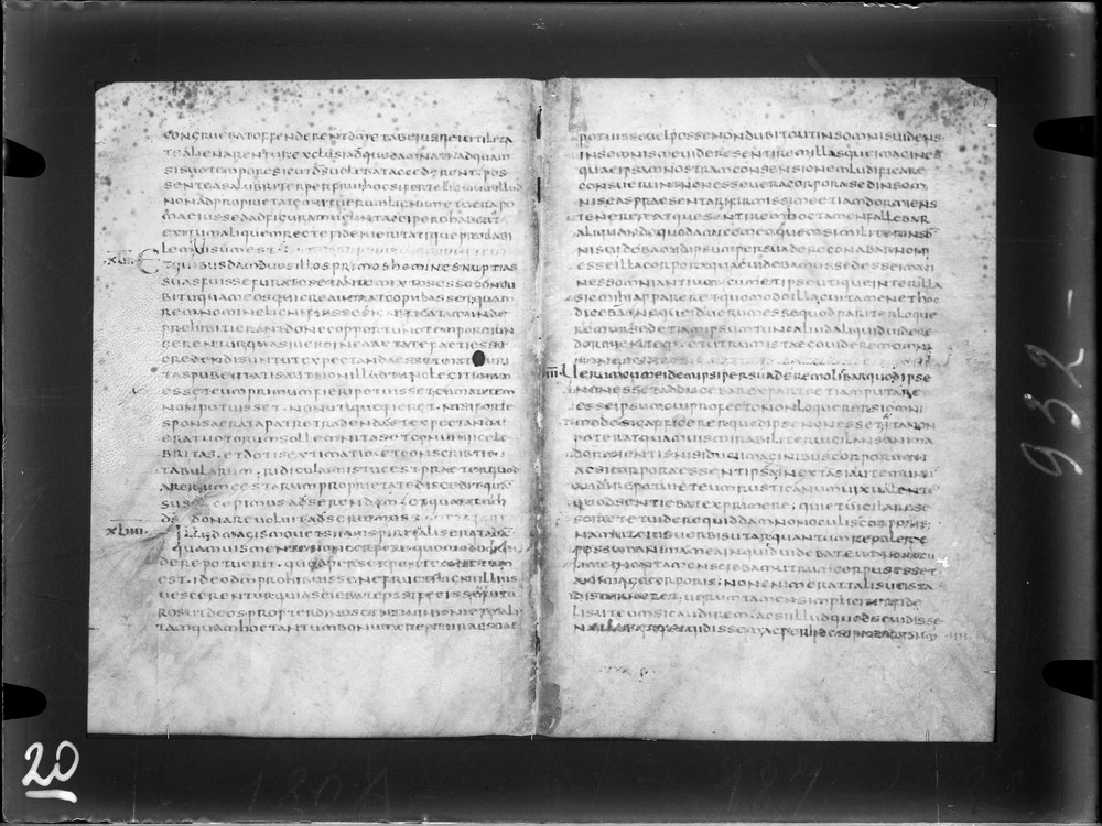 Roma, Biblioteca Nazionale Centrale, Sess. 13
doc_00020_180v_187r
Keywords: BNCR Sess. 13, 6. sec., BNCR