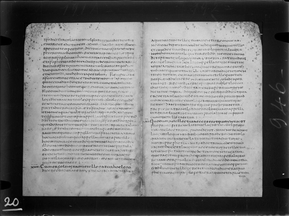 Roma, Biblioteca Nazionale Centrale, Sess. 13
doc_00020_191v_192r
Keywords: BNCR Sess. 13, 6. sec., BNCR