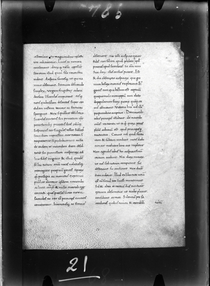 Roma, Biblioteca Nazionale Centrale, Ms. Vitt. Em. 1631 [Codex Aesinas Lat. 8]
doc_00021_68r
Keywords: BNCR Ms. Vitt. Em. 1631, Rest.67/1938, 9. sec., BNCR