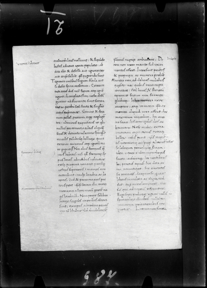 Roma, Biblioteca Nazionale Centrale, Ms. Vitt. Em. 1631 [Codex Aesinas Lat. 8]
doc_00021_69v
Keywords: BNCR Ms. Vitt. Em. 1631, Rest.67/1938, Palinsesti, 9. sec., BNCR