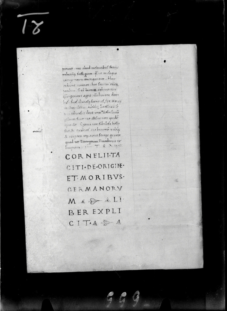 Roma, Biblioteca Nazionale Centrale, Ms. Vitt. Em. 1631 [Codex Aesinas Lat. 8]
doc_00021_75v
Keywords: BNCR Ms. Vitt. Em. 1631, Rest.67/1938, 9. sec., BNCR