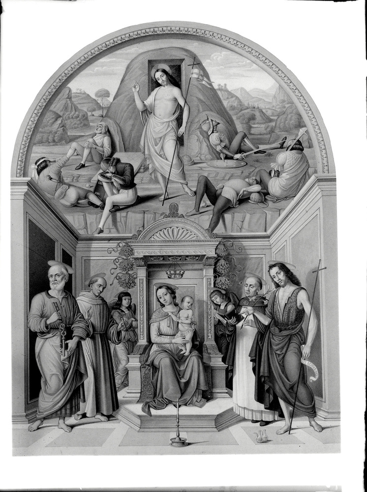 Giovanni Santi, Madonna con Bambino - Riproduzione
doc_00734
