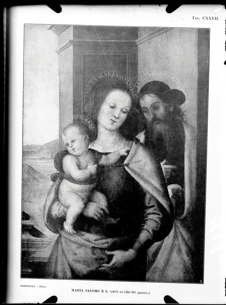 Riproduzione del dipinto “Maria Salomè e Giovacchino”
doc_00744
