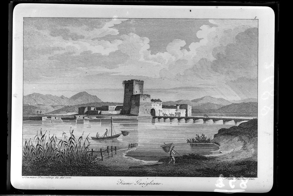 ”Fiume Garigliano”, Dessoulavy Thomas ‹pittore› - Parboni Pietro ‹incisore›, 19. sec.
doc_00852
