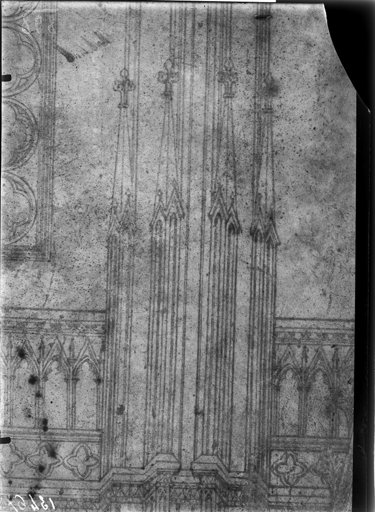 Disegno della facciata del Duomo di Orvieto. Orvieto, Museo dell'Opera del Duomo
doc_00868
Keywords: MODO Disegni Facciata Duomo, MODO