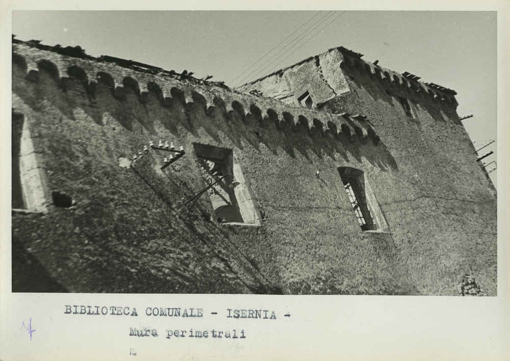 Isernia, Biblioteca comunale Michele Romano. Periodo bellico
pos_15939
Keywords: Molise,Guerra