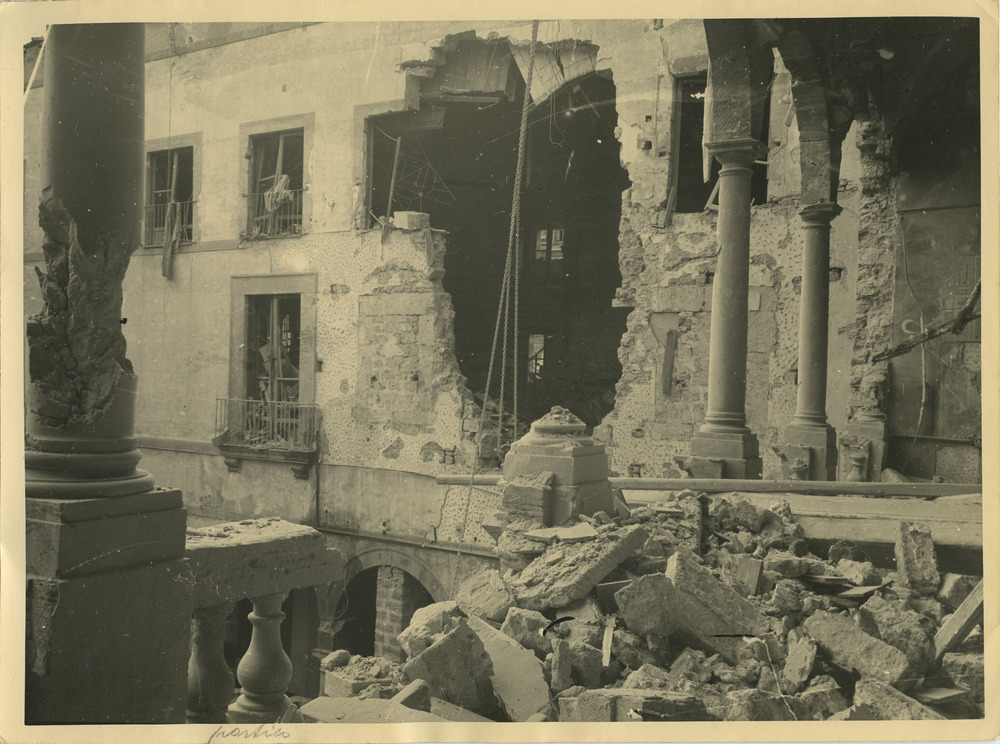 Palermo, Biblioteca centrale della Regione siciliana Alberto Bombace. Periodo bellico
pos_16529
Keywords: Sicilia,Guerra