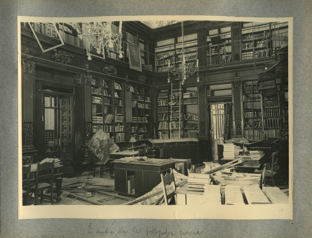 Palermo, Biblioteca centrale della Regione siciliana Alberto Bombace. Periodo bellico
pos_n_inv_186-2
Keywords: Sicilia,Guerra