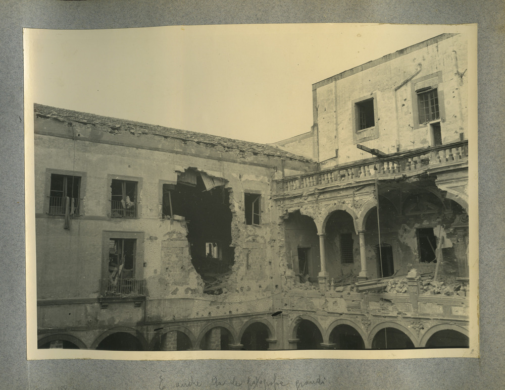 Palermo, Biblioteca centrale della Regione siciliana Alberto Bombace. Periodo bellico
pos_n_inv_186-3
Keywords: Sicilia,Guerra