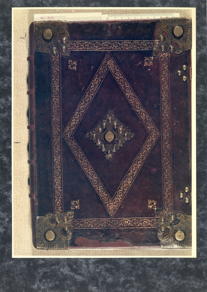 Bologna, Biblioteca Universitaria, Ms. 4194
pos_35452_02
Keywords: BUB Ms. 4194