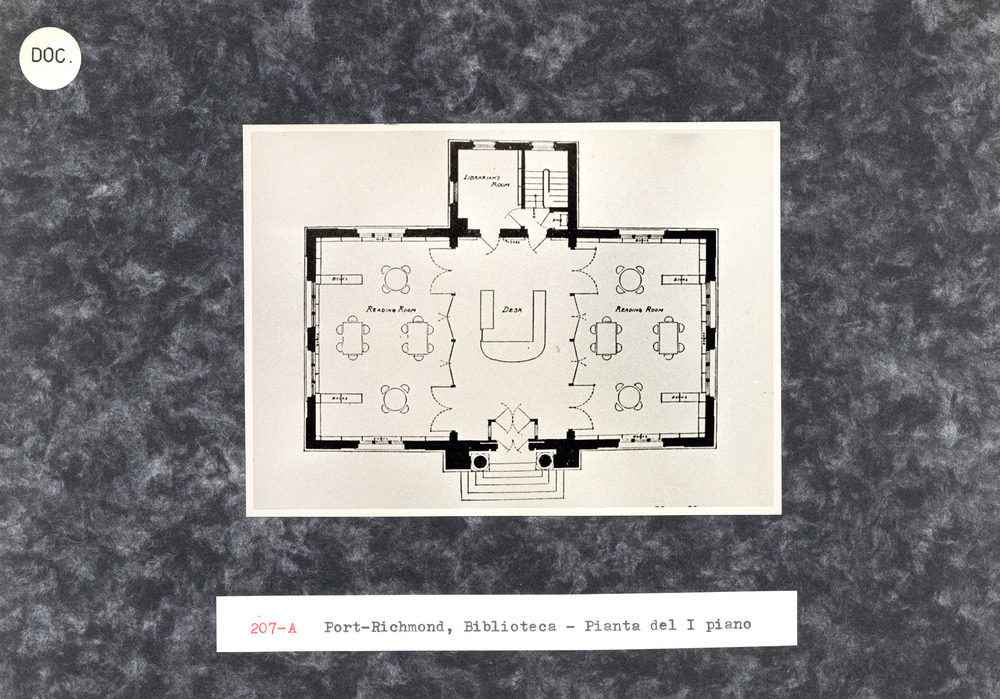Staten Island (NYC), Port Richmond Library (NYPL), Planimetria
doc_00207
Keywords: USA,Biblioteche Carnegie