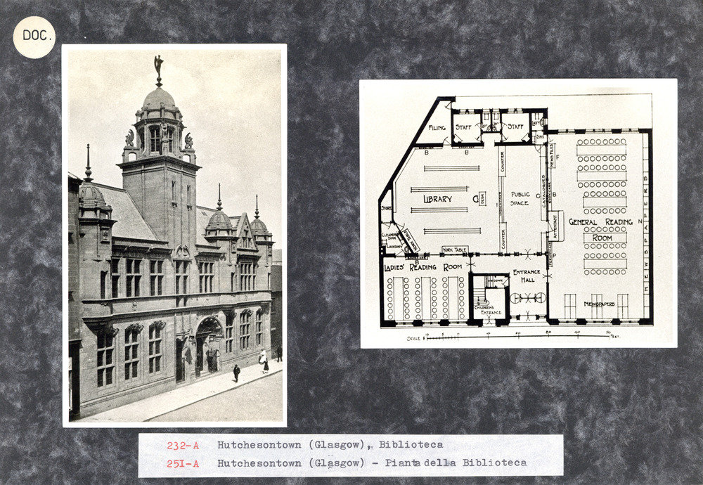 Glasgow, Hutchesontown Library, Esterni
doc_00232
Keywords: Scozia,Biblioteche Carnegie,doc_00251,doc_00232