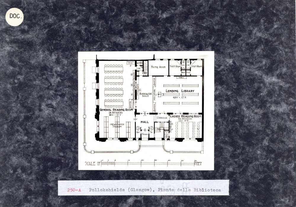 Glasgow, Pollokshields Library, Planimetria
doc_00250
Keywords: Scozia,Biblioteche Carnegie