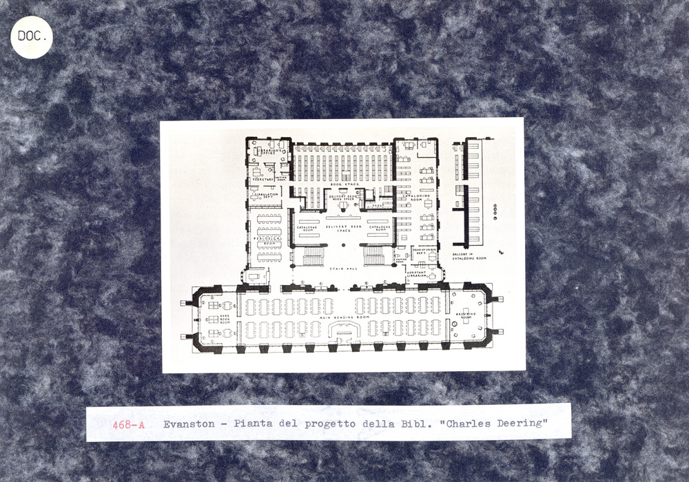 Evanston, Charles Deering Library (Northwestern University), Planimetria
doc_00468
Keywords: USA