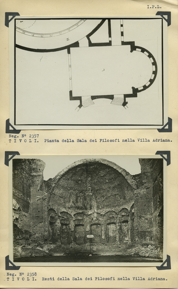 Tivoli (Roma), Villa Adriana, Planimetria
n_inv_a_167

Keywords: Architettura romana,n. inv. A 167,n. inv. A 168