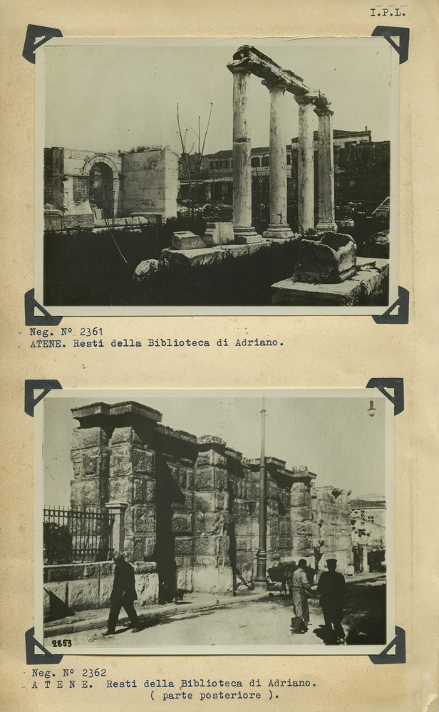 Atene, Biblioteca di Adriano, Rovine
n_inv_a_169
Keywords: Architettura romana,n. inv. A 169,n. inv. A 170