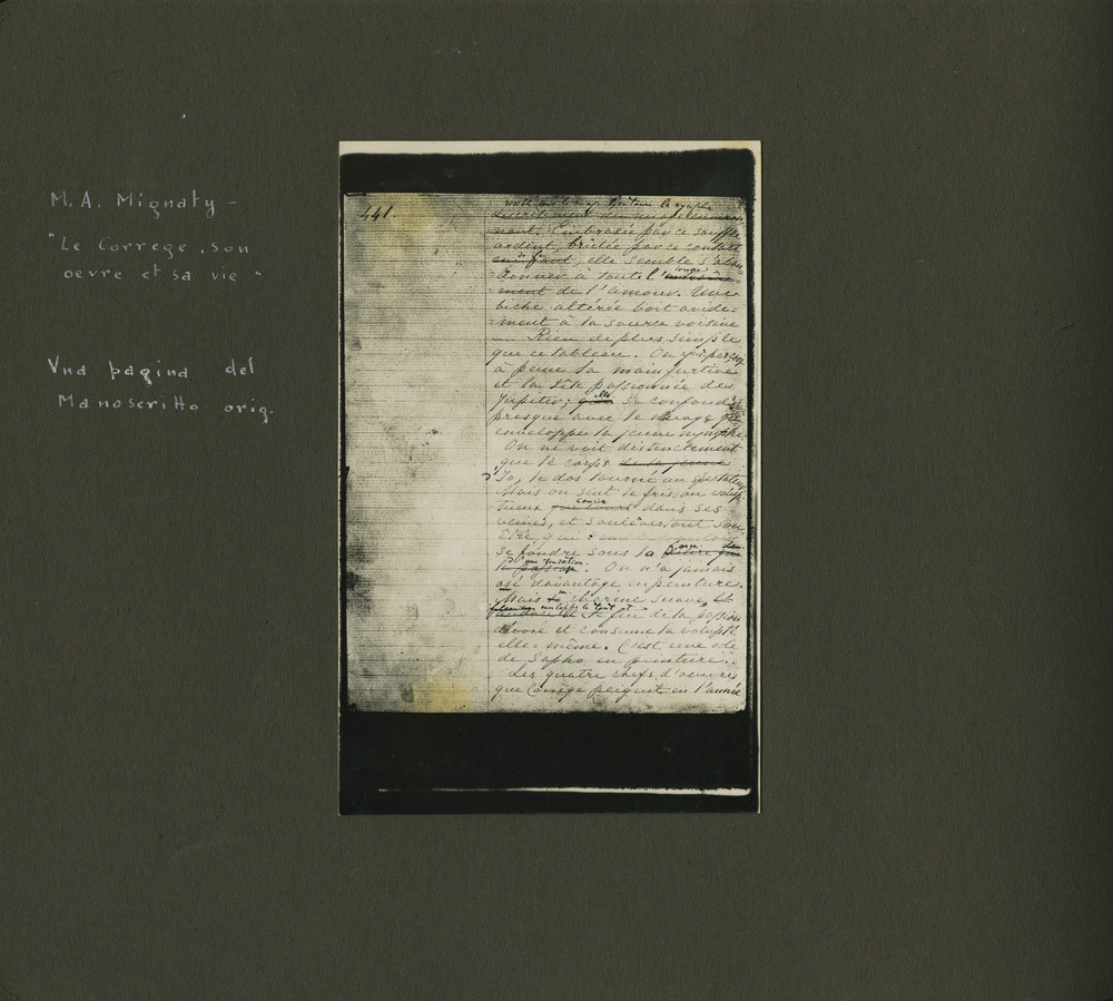 Correggio, Biblioteca comunale Giulio Einaudi, Carta manoscritta
pos_n_inv_018-30
Keywords: Emilia Romagna
