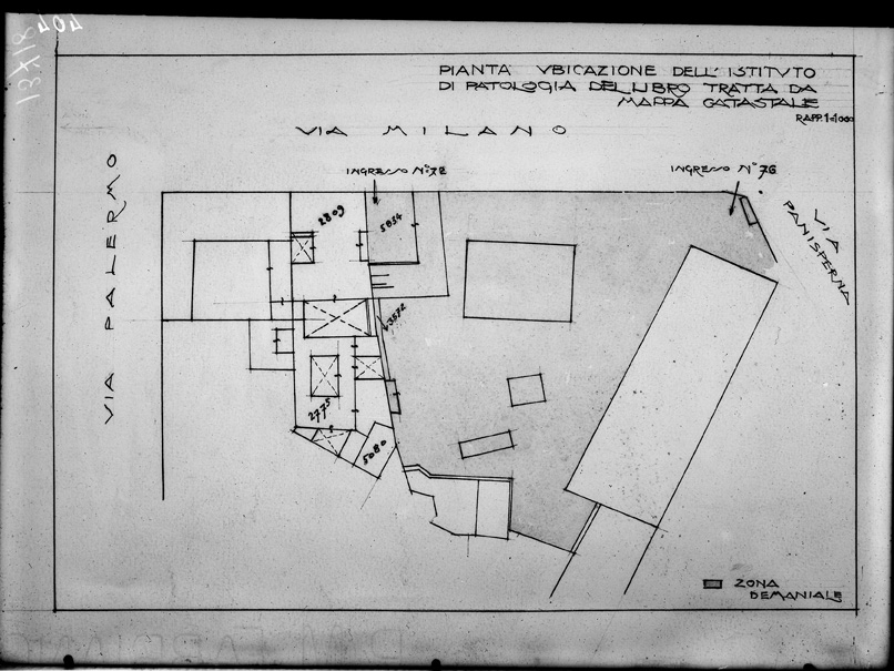 Roma, ICPAL, Mappa catastale
ist_0404
