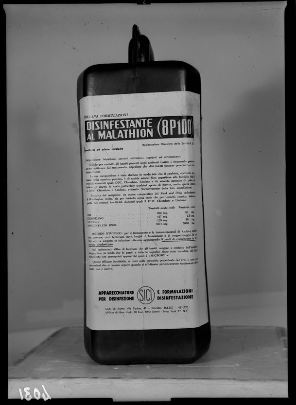 Roma, ICPAL, Laboratorio di chimica. Disinfestante
ist_4031
