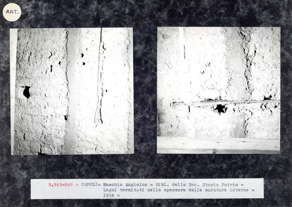 Napoli, Maschio Angioino, sede della Biblioteca della Società Napoletana di Storia Patria, Strutture murarie
ant_00946
Keywords: Castel Nuovo Maschio Angioino (antitermitica), Napoli (antitermitica), Campania (antitermitica), ANT.00945, ANT.00946