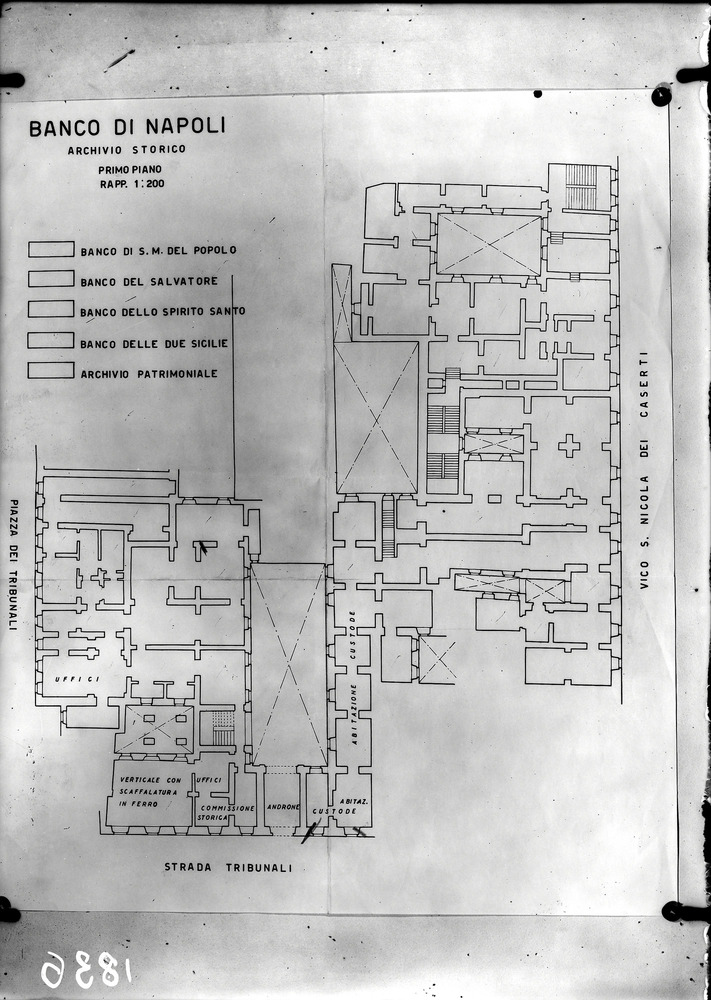 Napoli, Archivio Storico del Banco di Napoli, Planimetria
ant_01836a
Keywords: Archivi (antitermitica), Napoli (antitermitica), Campania (antitermitica), Planimetrie, ANT.01836, ANT.01836a, ANT.01837, ANT.01837a