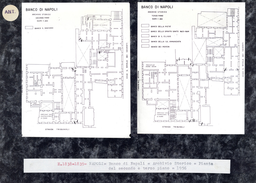 Napoli, Archivio Storico del Banco di Napoli, Planimetria
ant_01838
Keywords: Archivi (antitermitica), Napoli (antitermitica), Campania (antitermitica), Planimetrie, ANT.01838, ANT.01838a, ANT.01839, ANT.01839a