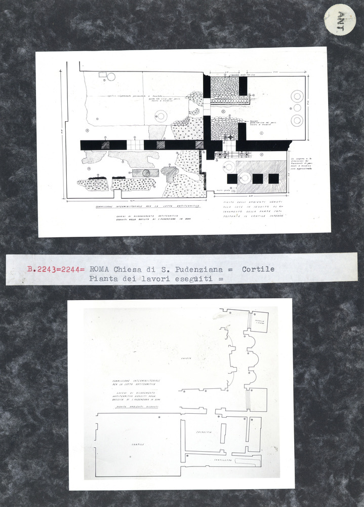 Roma, Basilica di Santa Pudenziana, Planimetria
ant_02243
Keywords: Basilica S. Pudenziana (antitermitica), Roma (antitermitica), Lazio (antitermitica), Planimetrie, ANT.02243, ANT.02243a, ANT.02244, ANT.02244a