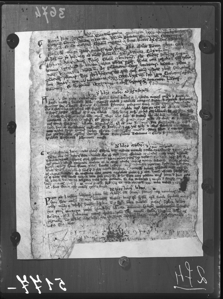 Assisi, Biblioteca del Sacro Convento di San Francesco, Fondo Antico, Codice 342
doc_00274_001r
Keywords: Assisi B Basilica S. Francesco Cod. 342, Assisi B Basilica S. Francesco