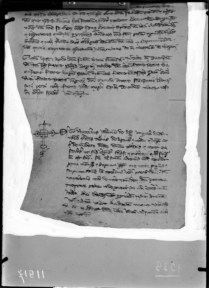 Documento d'archivio a. 1320. Assisi, Biblioteca del Sacro Convento di San Francesco Documento d'archivio anno 1320
doc_01039d
Keywords: Assisi B Basilica S. Francesco Doc. a. 1320, Assisi B Basilica S. Francesco