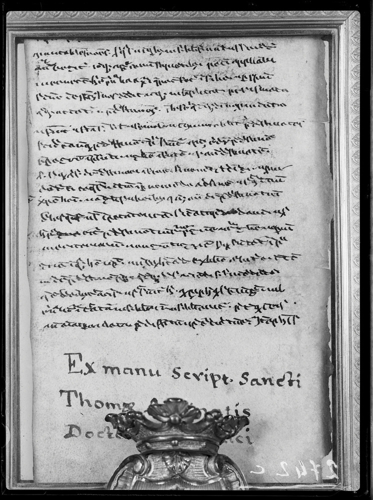 Autografo di San Tommaso d'Aquino
doc_02742c
Keywords: Autografo S. Tommaso d'Aquino, Autografi