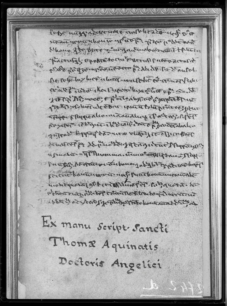 Autografo di San Tommaso d'Aquino
doc_02742d
Keywords: Autografo S. Tommaso d'Aquino, Autografi