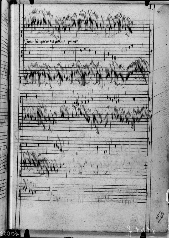 Faenza, Biblioteca Comunale Manfrediana, Codex Faenza (Bonadies 117)
doc_02747f
Keywords: Manfrediana Codex Faenza (Bonadies 117), Edizioni musicali e Partiture, Manfrediana