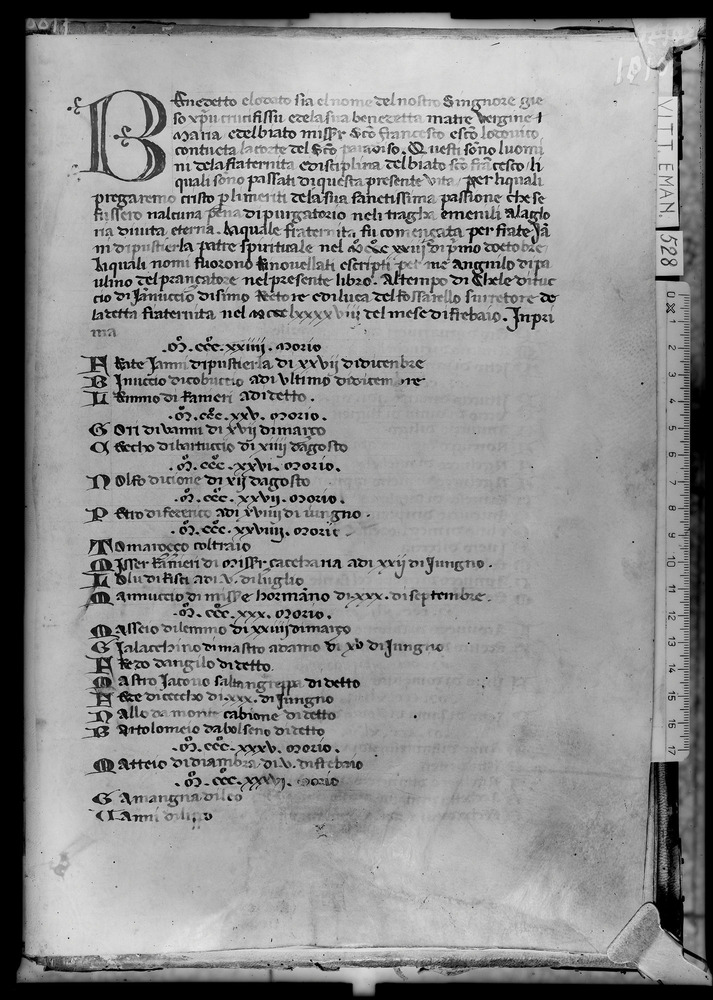 Roma, Biblioteca Nazionale Centrale, Ms. Vitt. Em. 528
doc_07188
Keywords: BNCR Ms. Vitt. Em. 528, BNCR