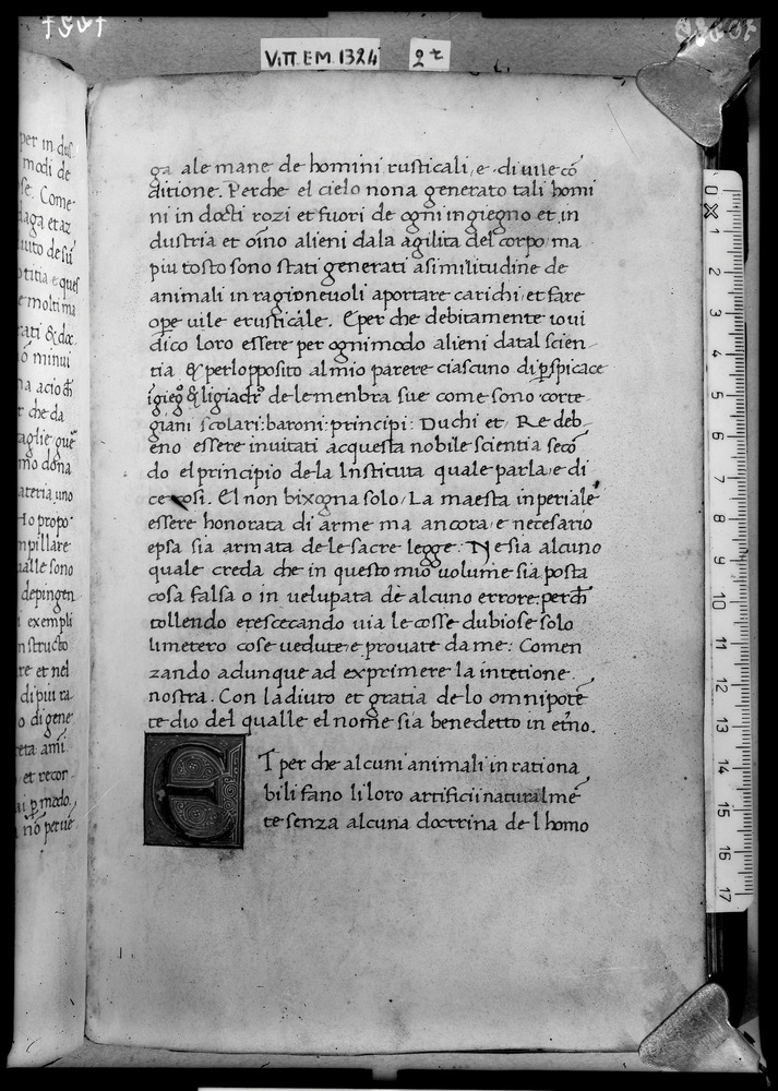 Roma, Biblioteca Nazionale Centrale, Ms. Vitt. Em. 1324
doc_07227
Keywords: BNCR Ms. Vitt. Em. 1324, BNCR