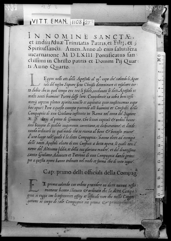 Roma, Biblioteca Nazionale Centrale, Ms. Vitt. Em. 1108
doc_07235
Keywords: BNCR Ms. Vitt. Em. 1108, BNCR