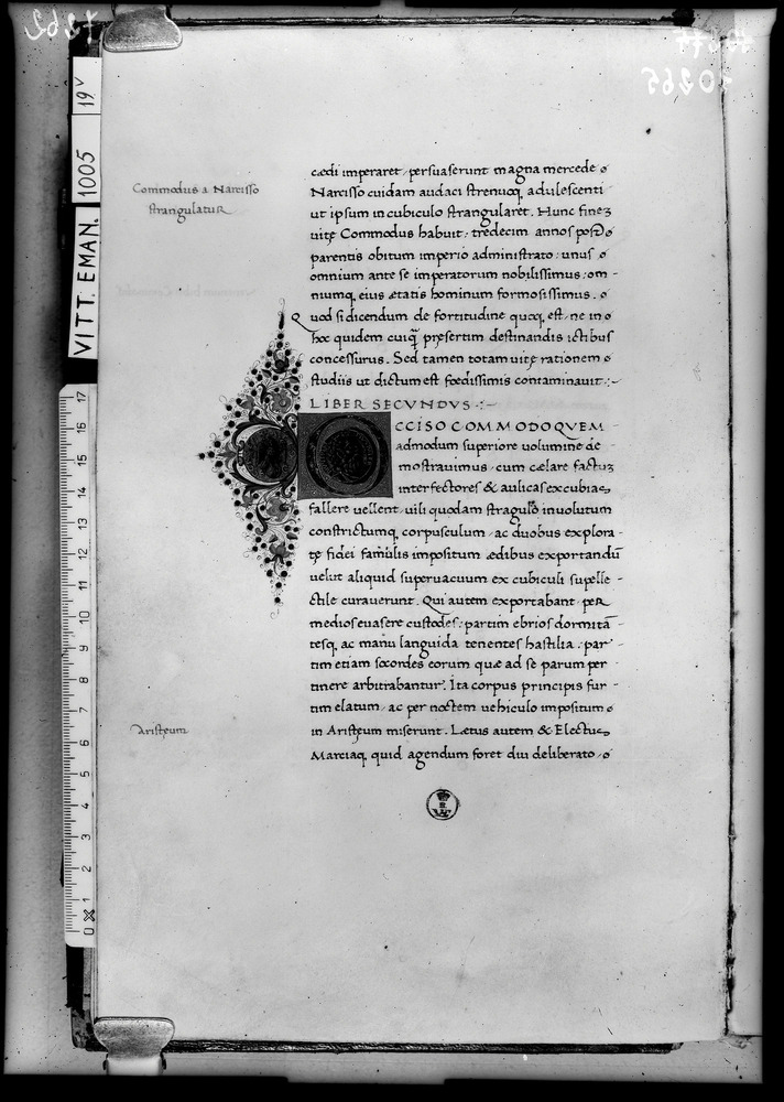 Roma, Biblioteca Nazionale Centrale, Ms. Vitt. Em. 1005
doc_07262
Keywords: BNCR Ms. Vitt. Em. 1005, BNCR