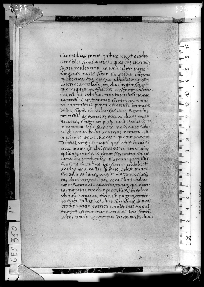 Roma, Biblioteca Nazionale Centrale, Ms. Ges. 350
doc_07300
Keywords: BNCR Ms. Ges. 350, BNCR