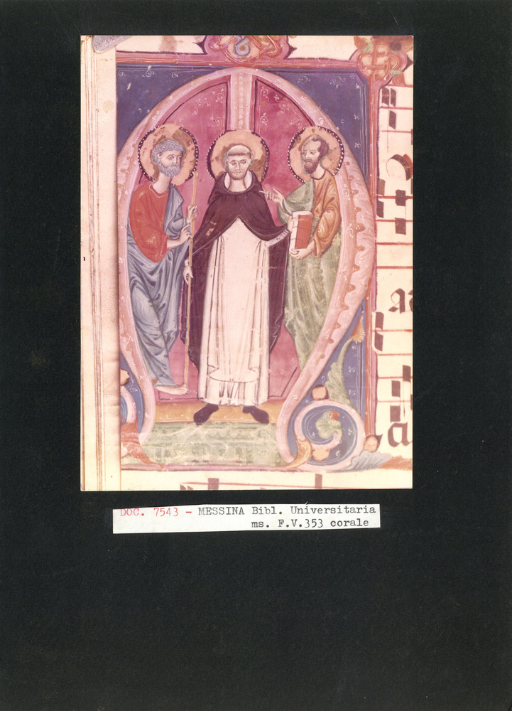 Messina, Biblioteca regionale universitaria, Ms. F.V.353
doc_07543
Keywords: Messina B regionale universitaria Ms. F.V.353, Messina B regionale universitaria